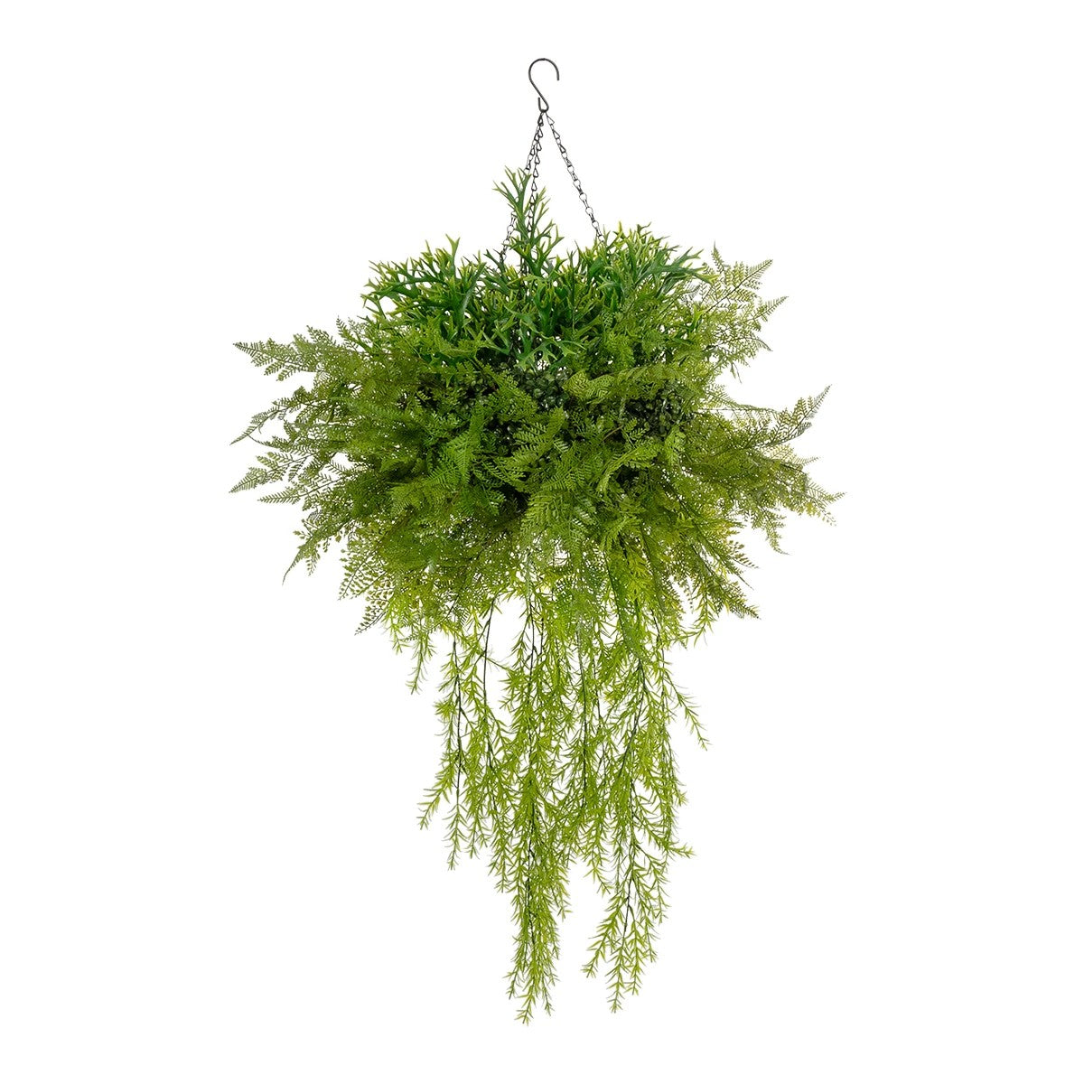 BOUQUET VARIOUS HANGING PLANT 20625 Τεχνητό Κρεμαστό Διακοσμητικό Φυτό Μιξ Μ75 x Π75 x Y100