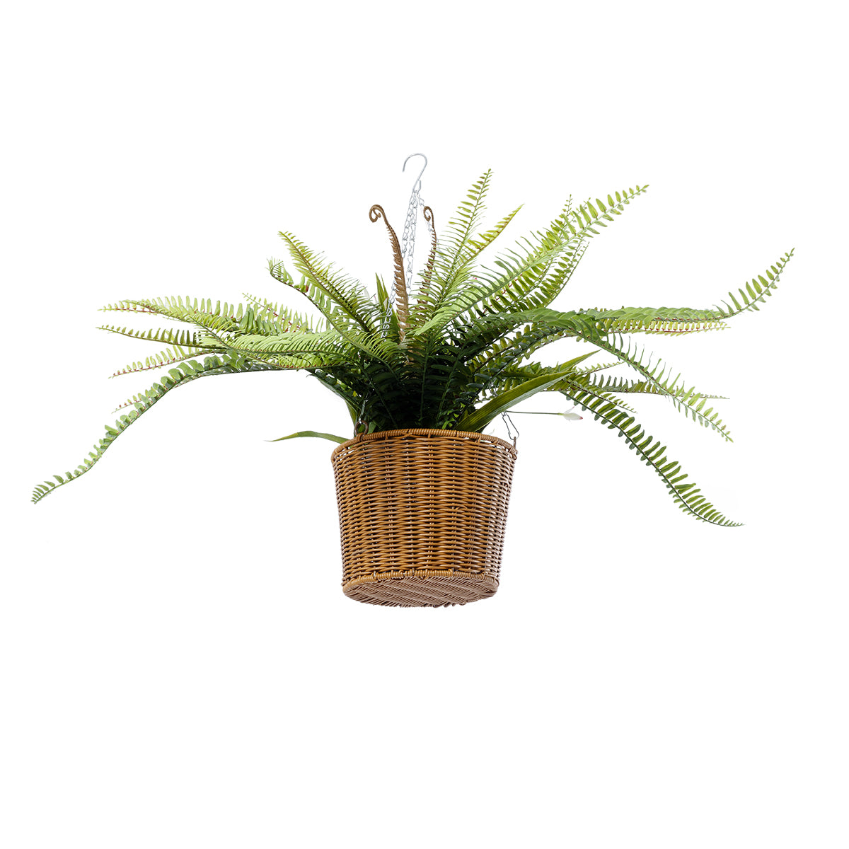 FERN HANGING BOUQUET PLANT 20629 Τεχνητό Κρεμαστό Διακοσμητικό Φυτό Φτέρης Y56cm