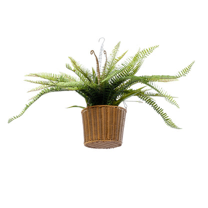 FERN HANGING BOUQUET PLANT 20629 Τεχνητό Κρεμαστό Διακοσμητικό Φυτό Φτέρης Y56cm