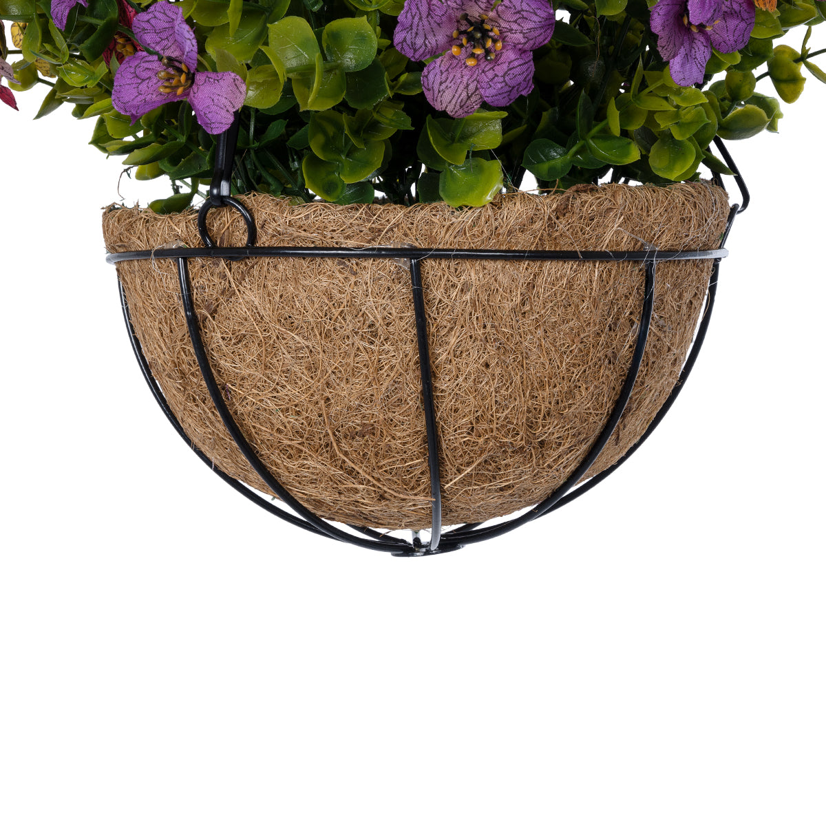 GERBERA HANGING PLANT 20635 Τεχνητό Κρεμαστό Διακοσμητικό Φυτό Ζέρμπερας Y55cm