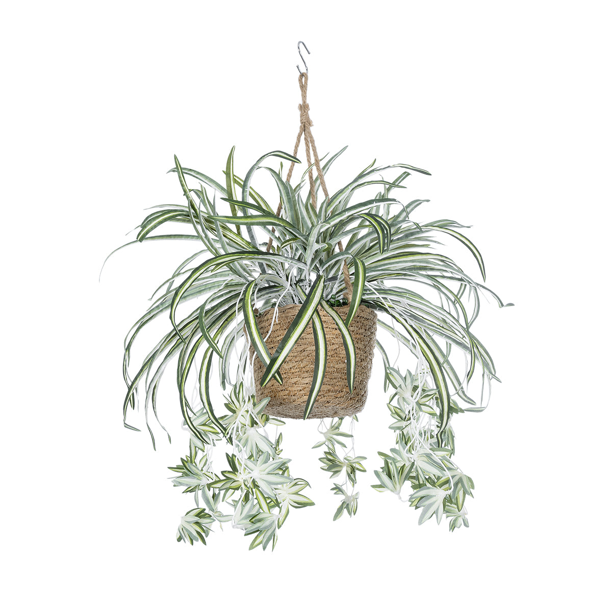 CHLOROPHYTUM COMOSUM HANGING PLANT 20638 Τεχνητό Κρεμαστό Διακοσμητικό Χλωρόφυτο Y50cm