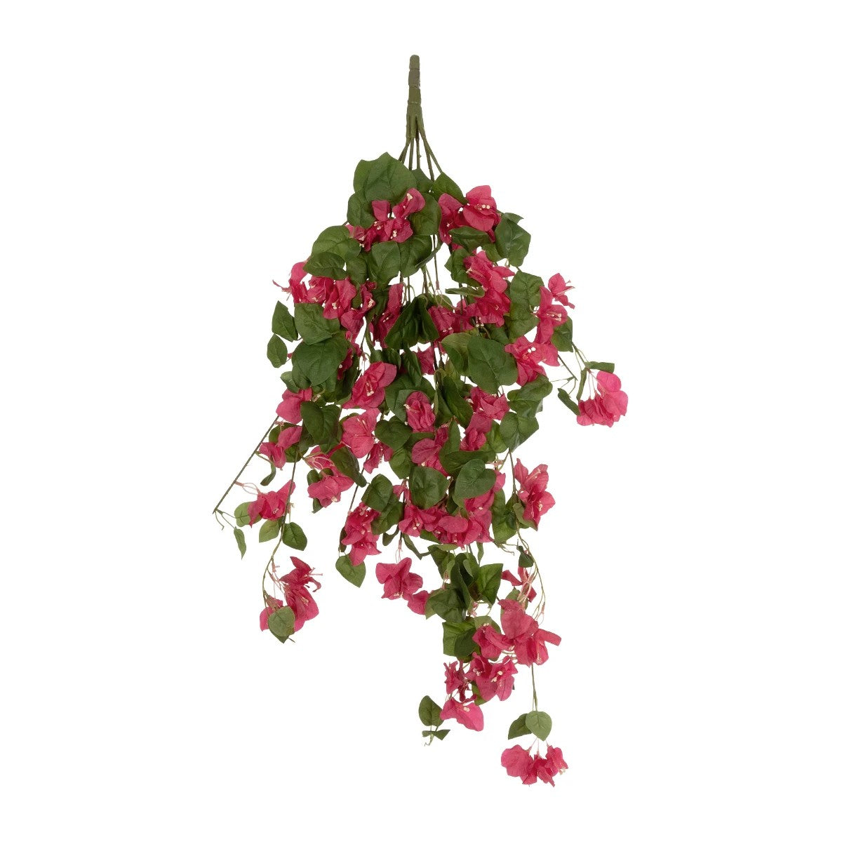 BOUGAINVILLEA BRANCH 20663 Τεχνητό Κρεμαστό Διακοσμητικό Κλαδί Μπουκαμβίλιας Φουξ Μ45 x Π12 x Υ90