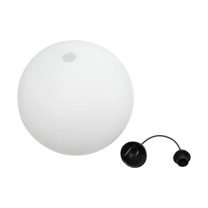 GABIA 206-0002 Μοντέρνο Κρεμαστό Φωτιστικό Οροφής με Ντουί 1 x E27 AC 220-240V IP20 - Λευκό - Μ40 x Π40 x Υ42