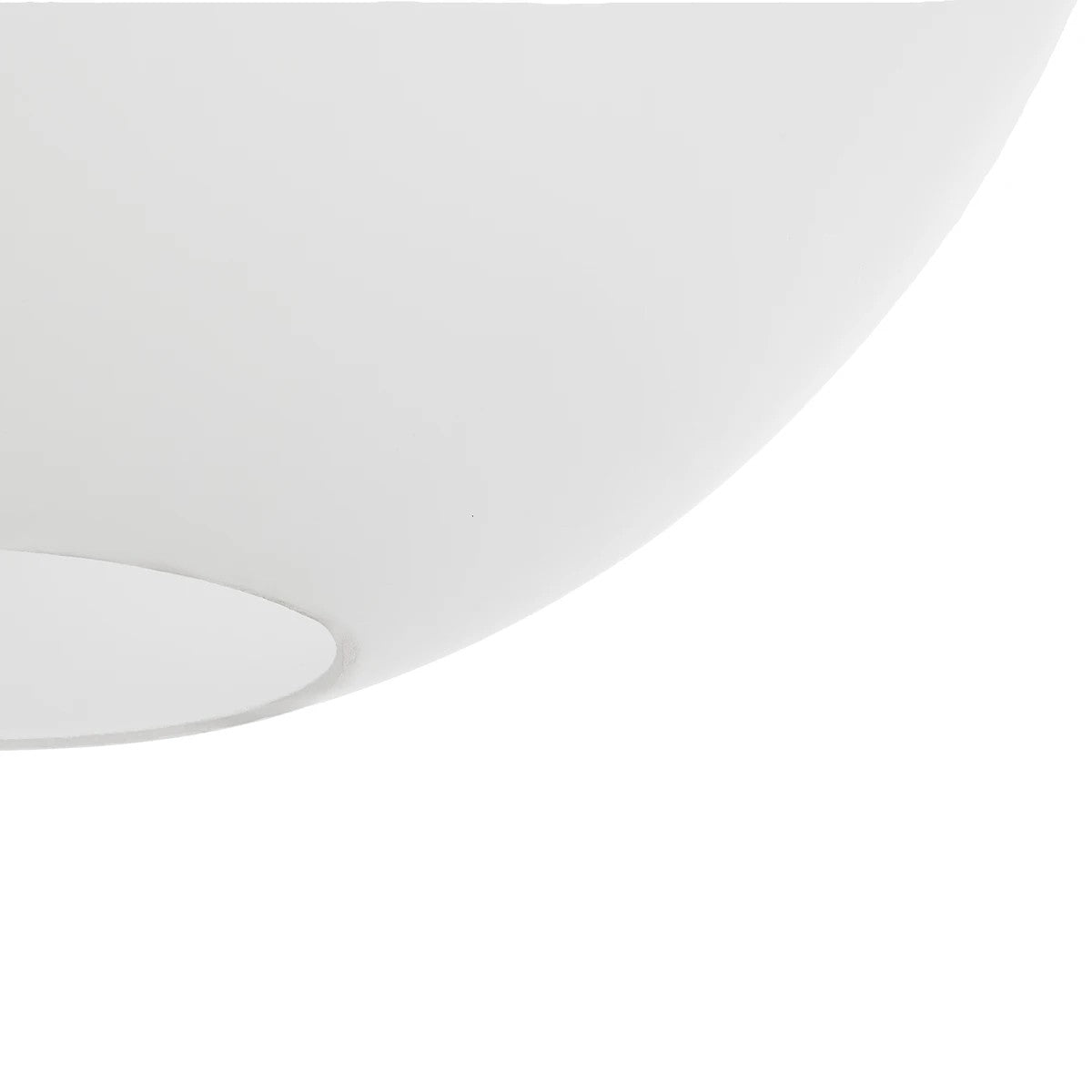 GABIA 206-0002 Μοντέρνο Κρεμαστό Φωτιστικό Οροφής με Ντουί 1 x E27 AC 220-240V IP20 - Λευκό - Μ40 x Π40 x Υ42