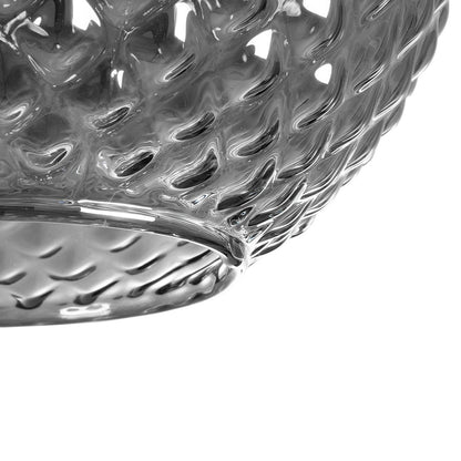 KEGEL 206-0003 Μοντέρνο Κρεμαστό Φωτιστικό Οροφής με Ντουί 1 x E27 AC 220-240V IP20 - Μαύρο Φιμέ - Μ20 x Π20 x Υ20