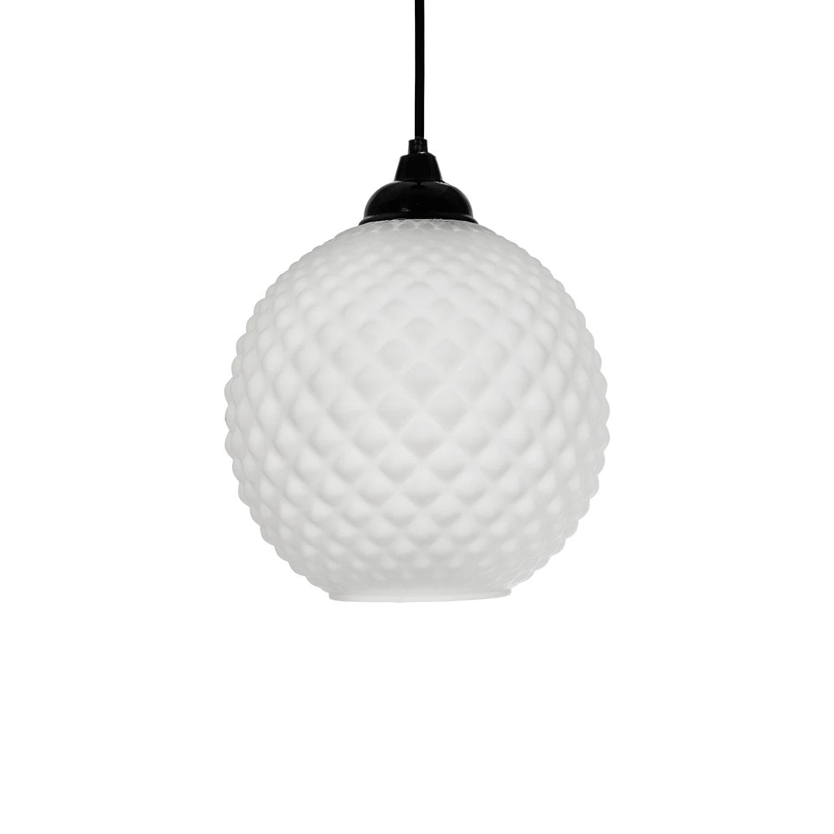 KEGEL 206-0004 Μοντέρνο Κρεμαστό Φωτιστικό Οροφής με Ντουί 1 x E27 AC 220-240V IP20 - Λευκό - Μ20 x Π20 x Υ20