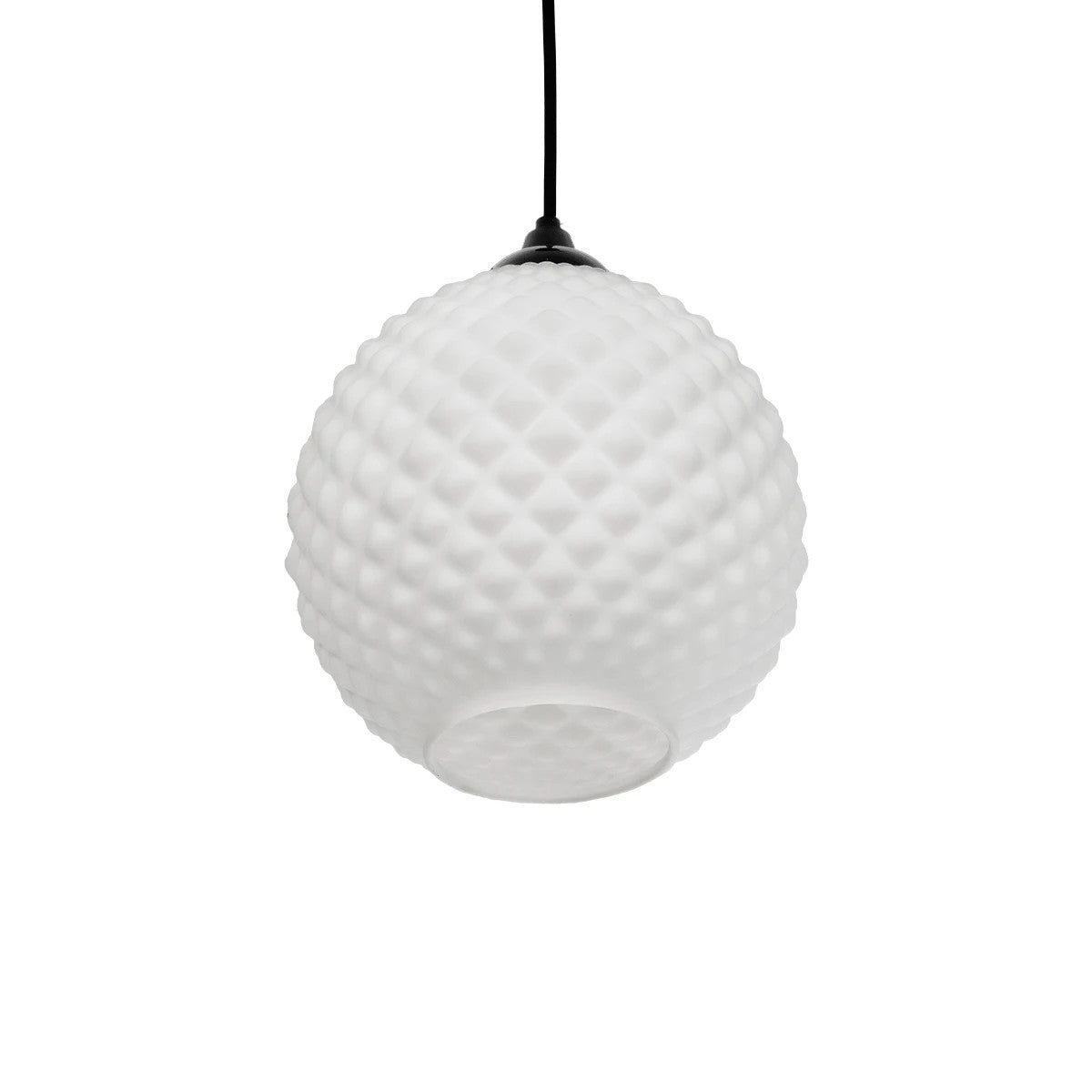 KEGEL 206-0004 Μοντέρνο Κρεμαστό Φωτιστικό Οροφής με Ντουί 1 x E27 AC 220-240V IP20 - Λευκό - Μ20 x Π20 x Υ20