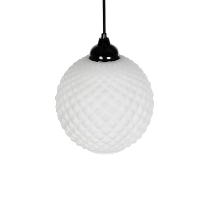 KEGEL 206-0004 Μοντέρνο Κρεμαστό Φωτιστικό Οροφής με Ντουί 1 x E27 AC 220-240V IP20 - Λευκό - Μ20 x Π20 x Υ20