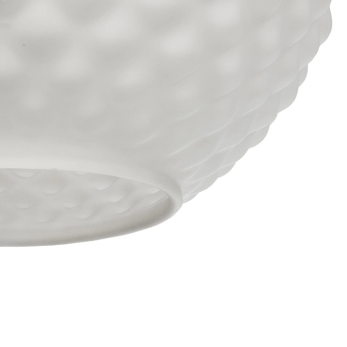 KEGEL 206-0004 Μοντέρνο Κρεμαστό Φωτιστικό Οροφής με Ντουί 1 x E27 AC 220-240V IP20 - Λευκό - Μ20 x Π20 x Υ20