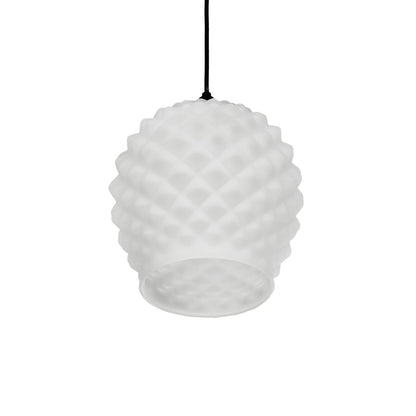 KEGEL 206-0005 Μοντέρνο Κρεμαστό Φωτιστικό Οροφής με Ντουί 1 x E27 AC 220-240V IP20 - Λευκό - Μ19 x Π19 x Υ19