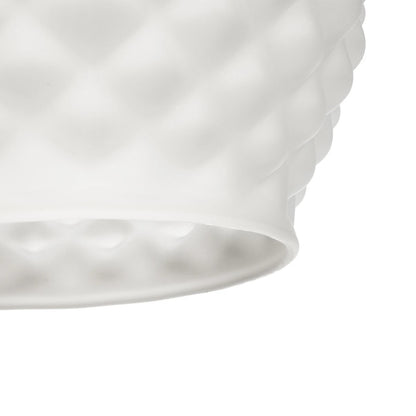 KEGEL 206-0005 Μοντέρνο Κρεμαστό Φωτιστικό Οροφής με Ντουί 1 x E27 AC 220-240V IP20 - Λευκό - Μ19 x Π19 x Υ19