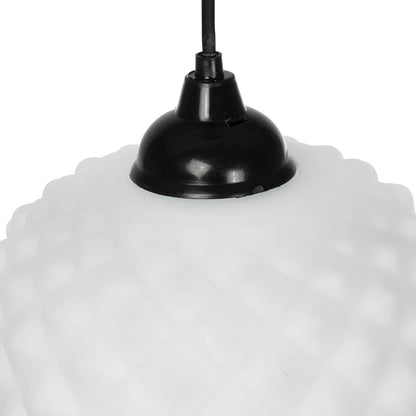 KEGEL 206-0005 Μοντέρνο Κρεμαστό Φωτιστικό Οροφής με Ντουί 1 x E27 AC 220-240V IP20 - Λευκό - Μ19 x Π19 x Υ19