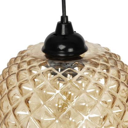 KEGEL 206-0007 Μοντέρνο Κρεμαστό Φωτιστικό Οροφής με Ντουί 1 x E27 AC 220-240V IP20 - Μελί - Μ19 x Π19 x Υ19