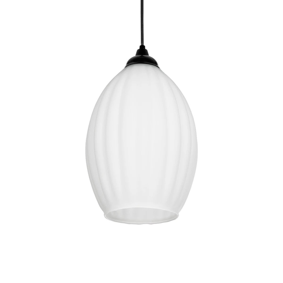 GURIA 206-0008 Μοντέρνο Κρεμαστό Φωτιστικό Οροφής με Ντουί 1 x E27 AC 220-240V IP20 - Λευκό - Μ19 x Π19 x Υ26