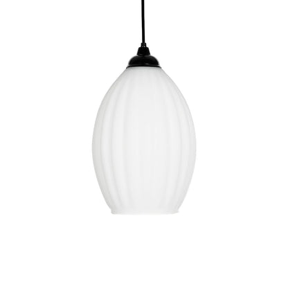 GURIA 206-0008 Μοντέρνο Κρεμαστό Φωτιστικό Οροφής με Ντουί 1 x E27 AC 220-240V IP20 - Λευκό - Μ19 x Π19 x Υ26