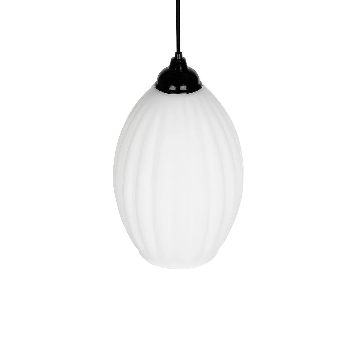 GURIA 206-0008 Μοντέρνο Κρεμαστό Φωτιστικό Οροφής με Ντουί 1 x E27 AC 220-240V IP20 - Λευκό - Μ19 x Π19 x Υ26