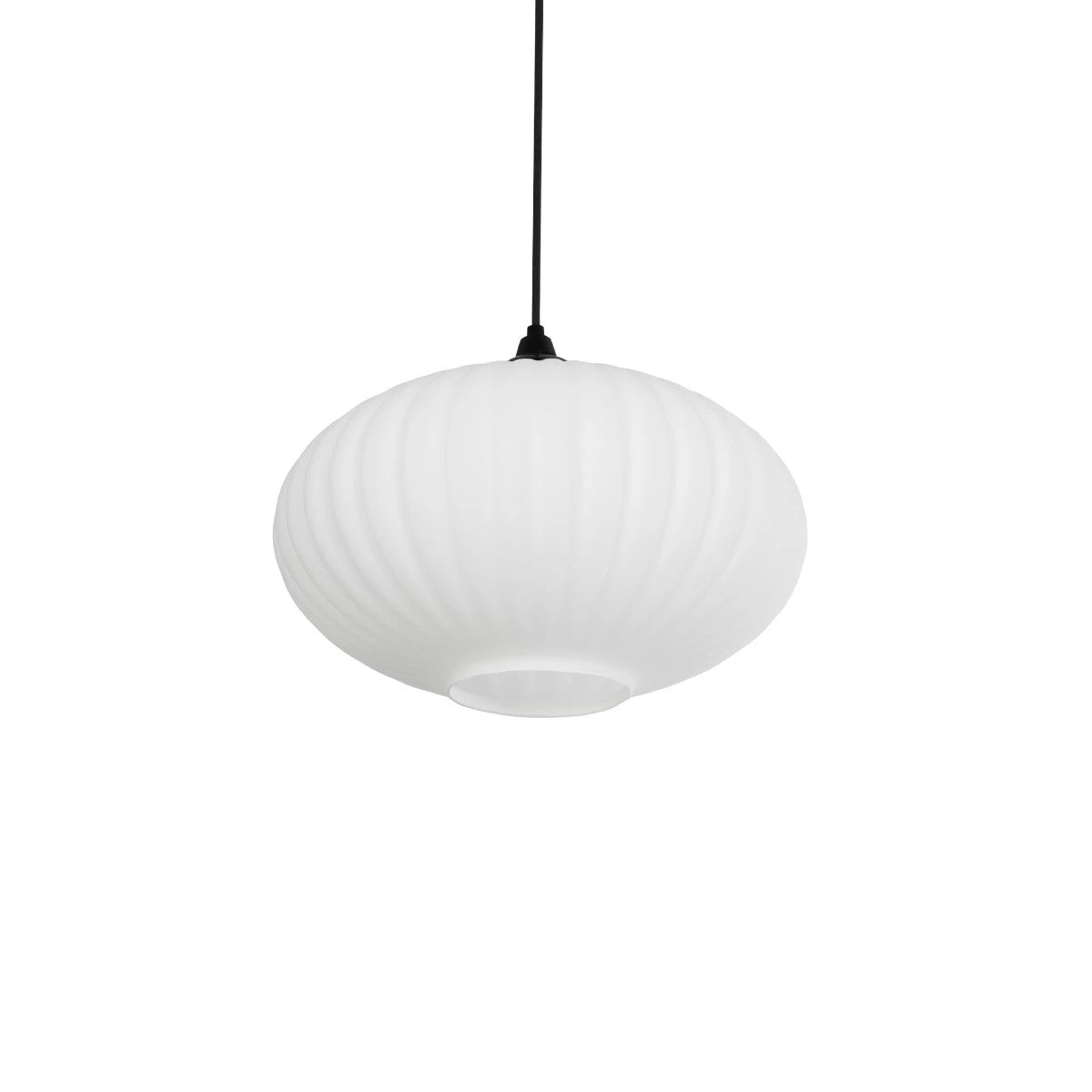 PERA 206-0011 Μοντέρνο Κρεμαστό Φωτιστικό Οροφής με Ντουί 1 x E27 AC 220-240V IP20 - Λευκό - Μ30 x Π30 x Υ22