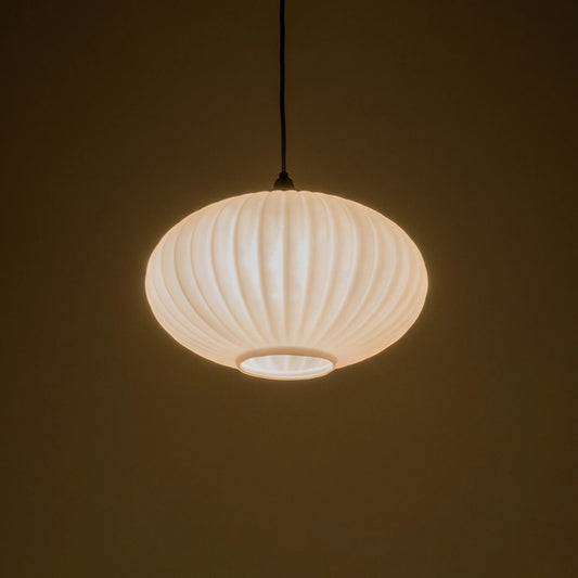 PERA 206-0011 Μοντέρνο Κρεμαστό Φωτιστικό Οροφής με Ντουί 1 x E27 AC 220-240V IP20 - Λευκό - Μ30 x Π30 x Υ22