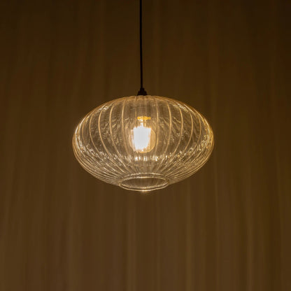 PERA 206-0012 Μοντέρνο Κρεμαστό Φωτιστικό Οροφής με Ντουί 1 x E27 AC 220-240V IP20 - Mελί - Μ30 x Π30 x Υ22