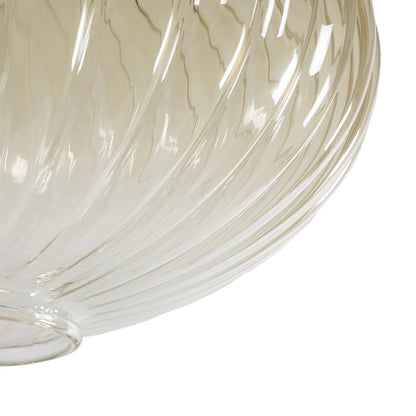 PERA 206-0012 Μοντέρνο Κρεμαστό Φωτιστικό Οροφής με Ντουί 1 x E27 AC 220-240V IP20 - Mελί - Μ30 x Π30 x Υ22