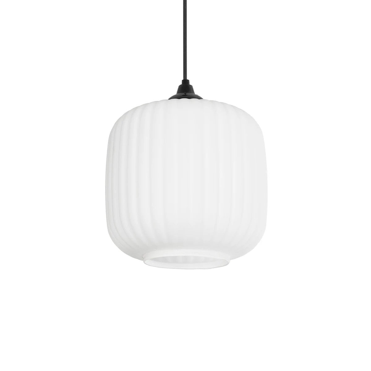 MELONI 206-0015 Μοντέρνο Κρεμαστό Φωτιστικό Οροφής με Ντουί 1 x E27 AC 220-240V IP20 - Λευκό - Μ20 x Π20 x Υ24