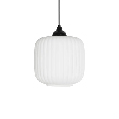 MELONI 206-0015 Μοντέρνο Κρεμαστό Φωτιστικό Οροφής με Ντουί 1 x E27 AC 220-240V IP20 - Λευκό - Μ20 x Π20 x Υ24