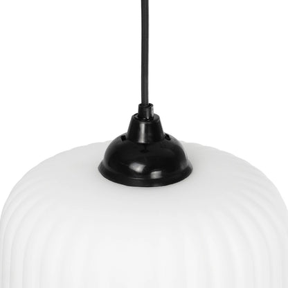 MELONI 206-0015 Μοντέρνο Κρεμαστό Φωτιστικό Οροφής με Ντουί 1 x E27 AC 220-240V IP20 - Λευκό - Μ20 x Π20 x Υ24