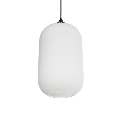 MELONI 206-0019 Μοντέρνο Κρεμαστό Φωτιστικό Οροφής με Ντουί 1 x E27 AC 220-240V IP20 - Λευκό - Μ20 x Π20 x Υ38