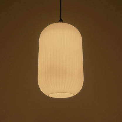 MELONI 206-0019 Μοντέρνο Κρεμαστό Φωτιστικό Οροφής με Ντουί 1 x E27 AC 220-240V IP20 - Λευκό - Μ20 x Π20 x Υ38