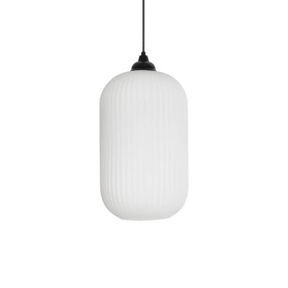 MELONI 206-0019 Μοντέρνο Κρεμαστό Φωτιστικό Οροφής με Ντουί 1 x E27 AC 220-240V IP20 - Λευκό - Μ20 x Π20 x Υ38