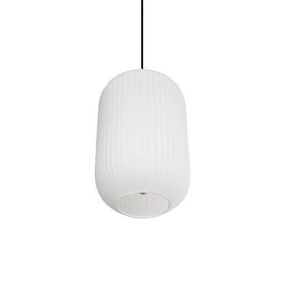 MELONI 206-0019 Μοντέρνο Κρεμαστό Φωτιστικό Οροφής με Ντουί 1 x E27 AC 220-240V IP20 - Λευκό - Μ20 x Π20 x Υ38