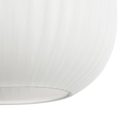 MELONI 206-0019 Μοντέρνο Κρεμαστό Φωτιστικό Οροφής με Ντουί 1 x E27 AC 220-240V IP20 - Λευκό - Μ20 x Π20 x Υ38