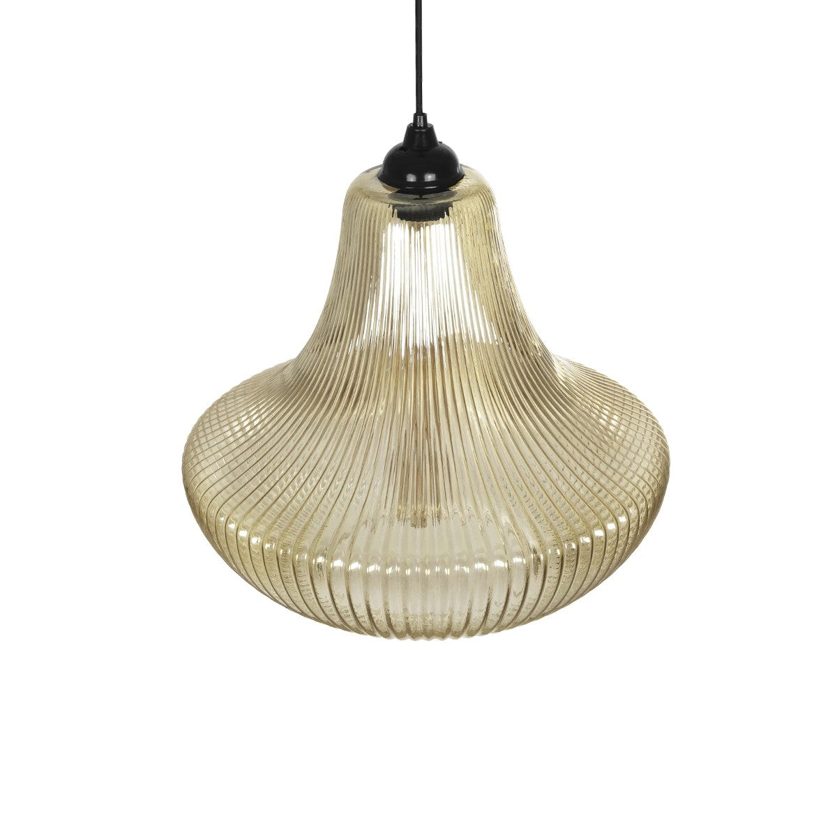 VERRE 206-0022 Μοντέρνο Κρεμαστό Φωτιστικό Οροφής με Ντουί 1 x E27 AC 220-240V IP20 - Mελί - Μ38 x Π38 x Υ34