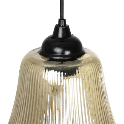 VERRE 206-0022 Μοντέρνο Κρεμαστό Φωτιστικό Οροφής με Ντουί 1 x E27 AC 220-240V IP20 - Mελί - Μ38 x Π38 x Υ34