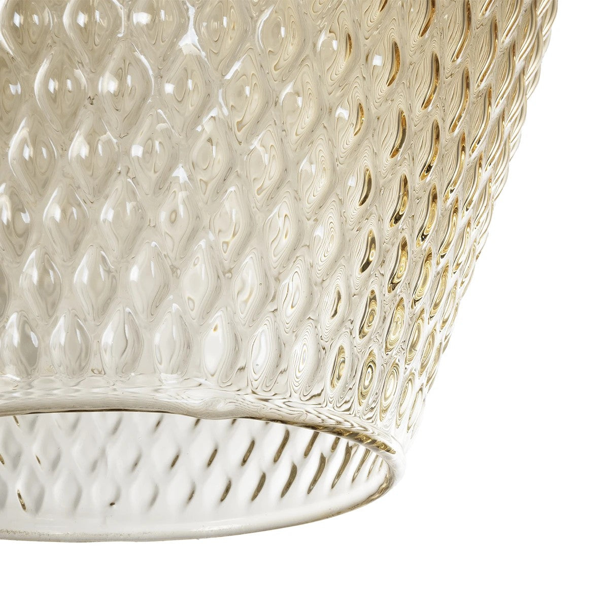 SKLO 206-0025 Μοντέρνο Κρεμαστό Φωτιστικό Οροφής με Ντουί 1 x E27 AC 220-240V IP20 - Mελί - Μ22 x Π22 x Υ31