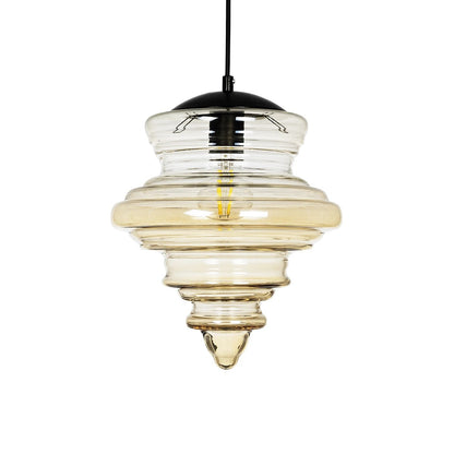 CORTE 206-0029 Μοντέρνο Κρεμαστό Φωτιστικό Οροφής με Ντουί 1 x E27 AC 220-240V IP20 - Mελί - Μ25 x Π25 x Υ30