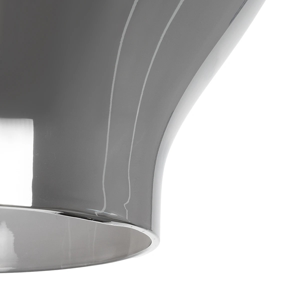 OVOCE 206-0032 Μοντέρνο Κρεμαστό Φωτιστικό Οροφής με Ντουί 1 x E27 AC 220-240V IP20 - Μαύρο Φιμέ - Μ20 x Π20 x Υ22