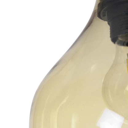 ΤΟΝΕ 206-0035 Μοντέρνο Κρεμαστό Φωτιστικό Οροφής με Ντουί 1 x E27 AC 220-240V IP20 - Mελί - Μ20 x Π20 x Υ36