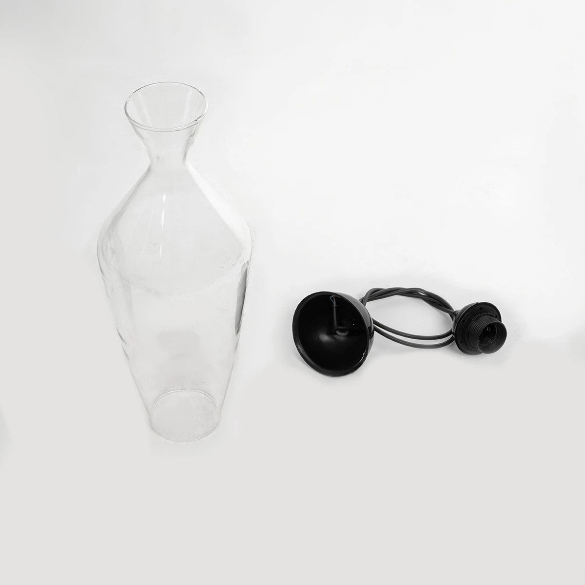 BOHEMIA 206-0041 Μοντέρνο Κρεμαστό Φωτιστικό Οροφής με Ντουί 1 x E27 AC 220-240V IP20 - Διάφανο - Μ15 x Π15 x Υ40