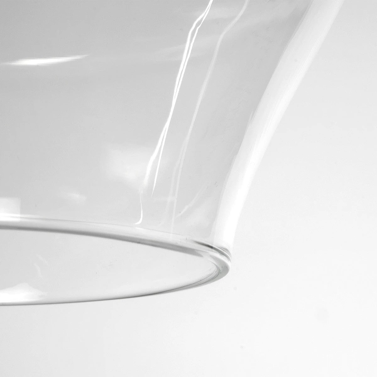 TORU 206-0042 Μοντέρνο Κρεμαστό Φωτιστικό Οροφής με Ντουί 1 x E27 AC 220-240V IP20 - Διάφανο - Μ20 x Π20 x Υ31