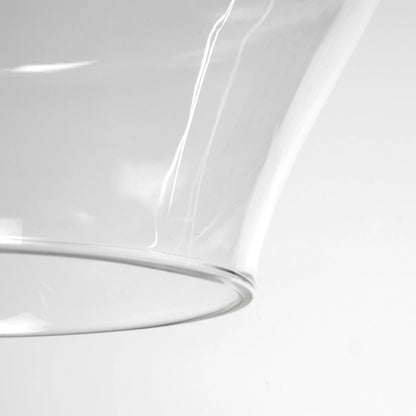 TORU 206-0042 Μοντέρνο Κρεμαστό Φωτιστικό Οροφής με Ντουί 1 x E27 AC 220-240V IP20 - Διάφανο - Μ20 x Π20 x Υ31