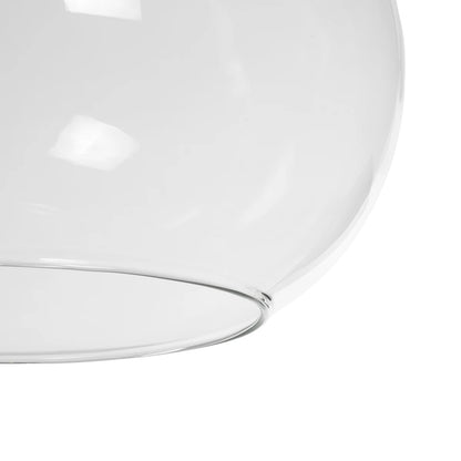 BALU 206-0043 Μοντέρνο Κρεμαστό Φωτιστικό Οροφής με Ντουί 1 x E27 AC 220-240V IP20 - Διάφανο - Μ20 x Π20 x Υ42