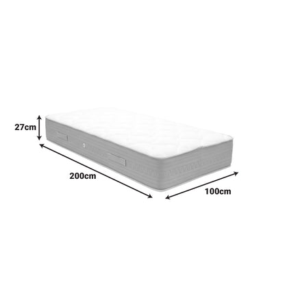 Στρώμα Sleepy Bonnel Spring Διπλής Όψης 27εκ 100x200εκ