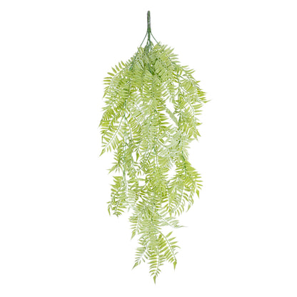 HANGING FERN 20855 Τεχνητό Διακοσμητικό Κρεμαστό Φυτό Φτέρη Μ30 x Π14 x Υ85cm