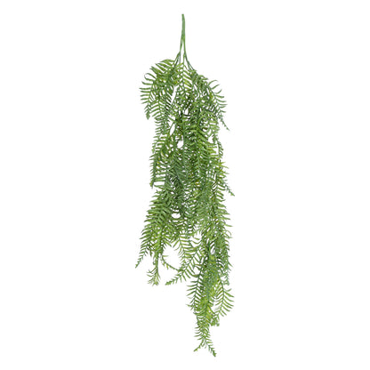 HANGING FERN 20861 Τεχνητό Διακοσμητικό Κρεμαστό Φυτό Φτέρη Μ28 x Π15 x Υ90cm