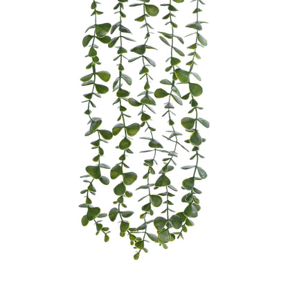 HANGING EUCALYPTUS LEAF 20884 - Τεχνητό Κρεμαστό Διακοσμητικό Φυτό Φύλλα Ευκάλυπτου Φ17 x Y60cm