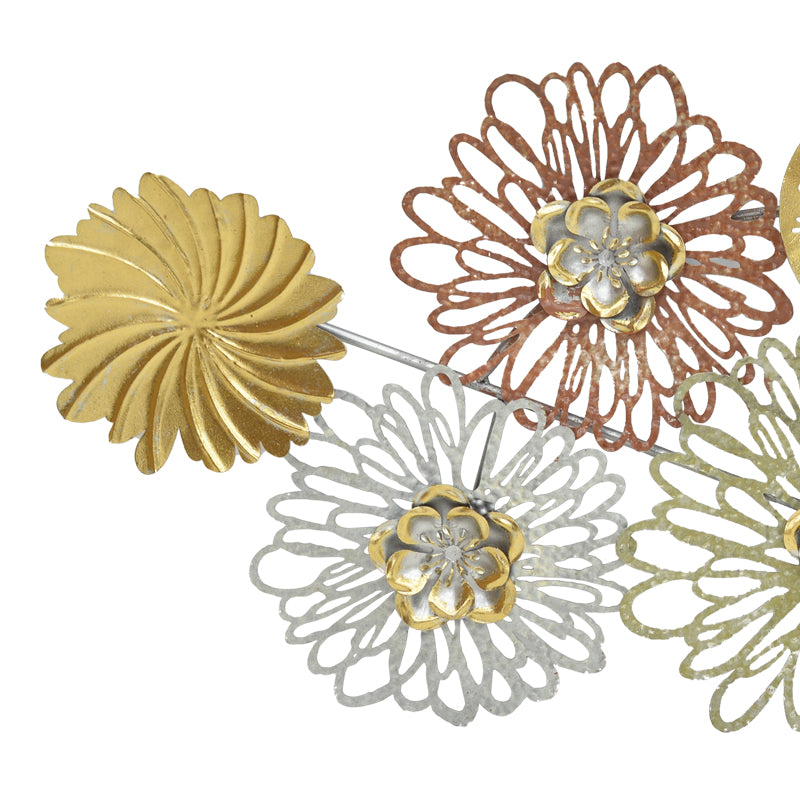 Διακοσμητικό Τοίχου Tutsi Μέταλλο Πολύχρωμο 102.9x5.1x43.2