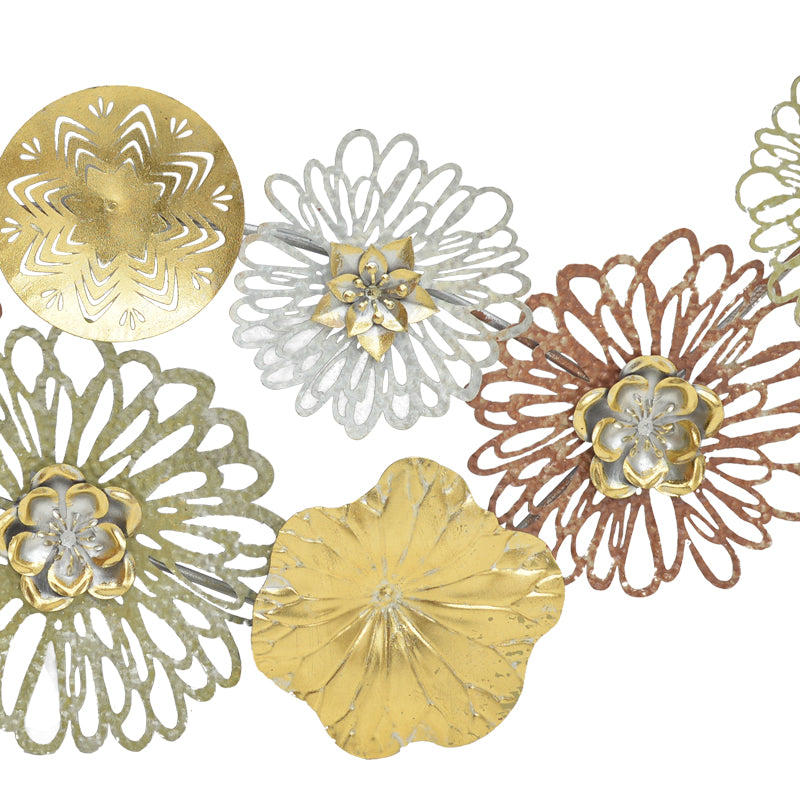 Διακοσμητικό Τοίχου Tutsi Μέταλλο Πολύχρωμο 102.9x5.1x43.2