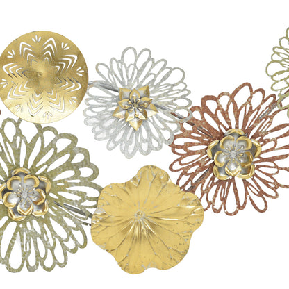 Διακοσμητικό Τοίχου Tutsi Μέταλλο Πολύχρωμο 102.9x5.1x43.2