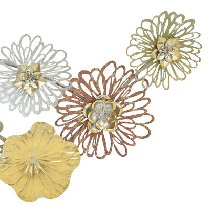 Διακοσμητικό Τοίχου Tutsi Μέταλλο Πολύχρωμο 102.9x5.1x43.2